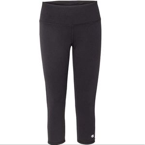 Champion Double Dry Cropped Leggings, Small